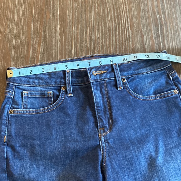 NYDJ jeans in size 2. Ami skinny fit in beautiful blue color. - Picture 6 of 8